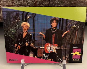 Roxette 1991 Trading Card #118