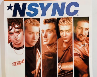 NSYNC Piano Vocal Chords Music Book 1998 9x12 Pocketbok