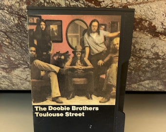 Doobie Brothers 1972 zwarte cassetteband Toulouse Street