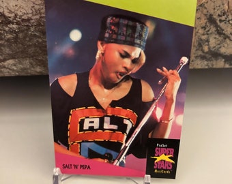 Salt N Pepa 1991 Trading Card #121