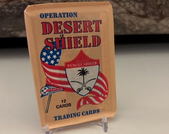 Desert Shield 1991 Military One Sealed Wax Pack