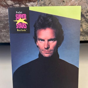 Sting 1991 Trading Card #95