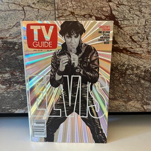 Elvis TV Guide January 2001, Cover One of Four