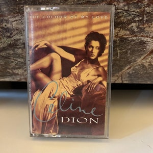 Celine Dion 1993 Cassette The Colour of my Love
