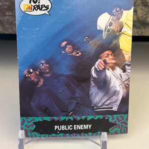 Public Enemy 1991 Sammelkarte