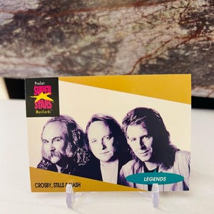 Crosby, Stills, Nash 1991 Trading Card #4