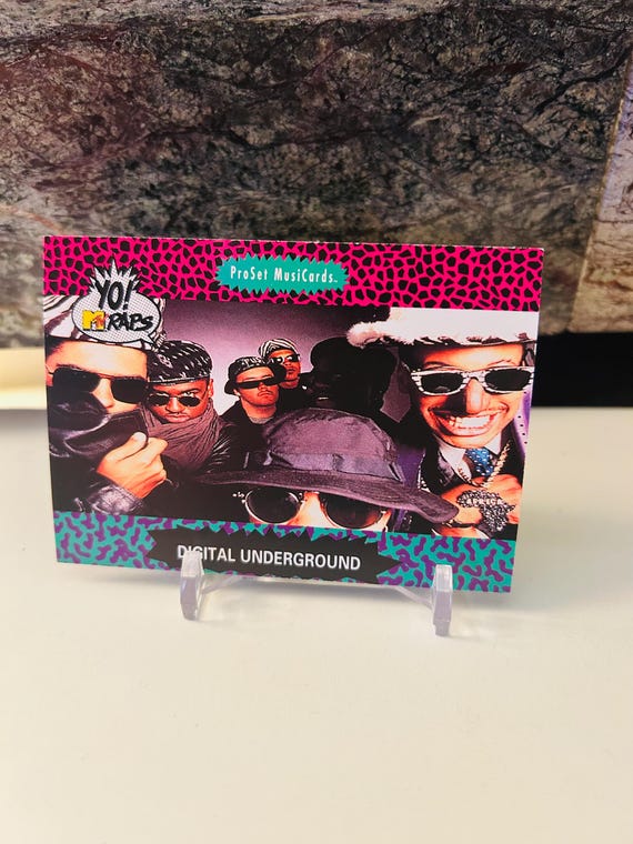 Digital Underground #17 Yo! MTV Raps 1991 Trading Card - Etsy