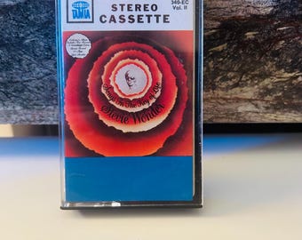 Casete de Stevie Wonder 1976 Canciones en clave de vida