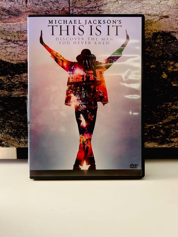 Michael Jackson DVD This is It - Etsy