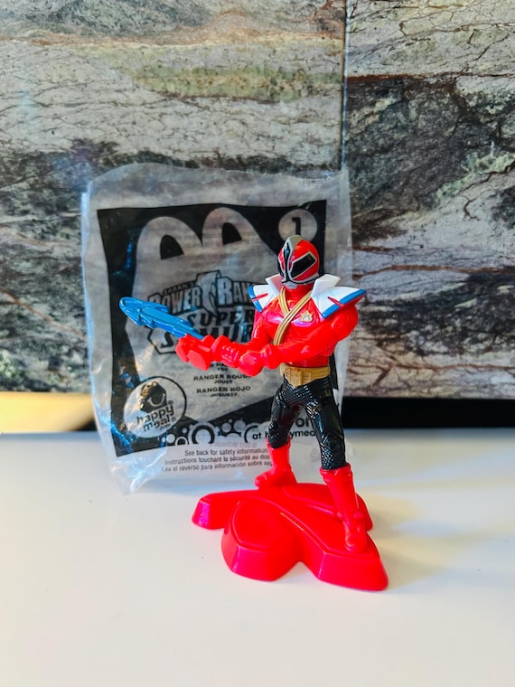 Red Ranger Super Samurai Power Ranger Happy Meal Toy