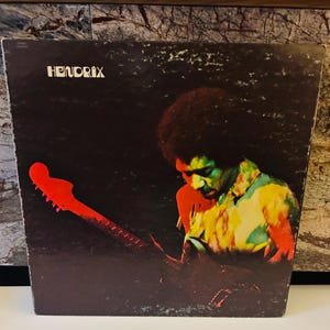 Jimi Hendrix 1970 Gatefold LP Vinyl Band of Gypsys Album