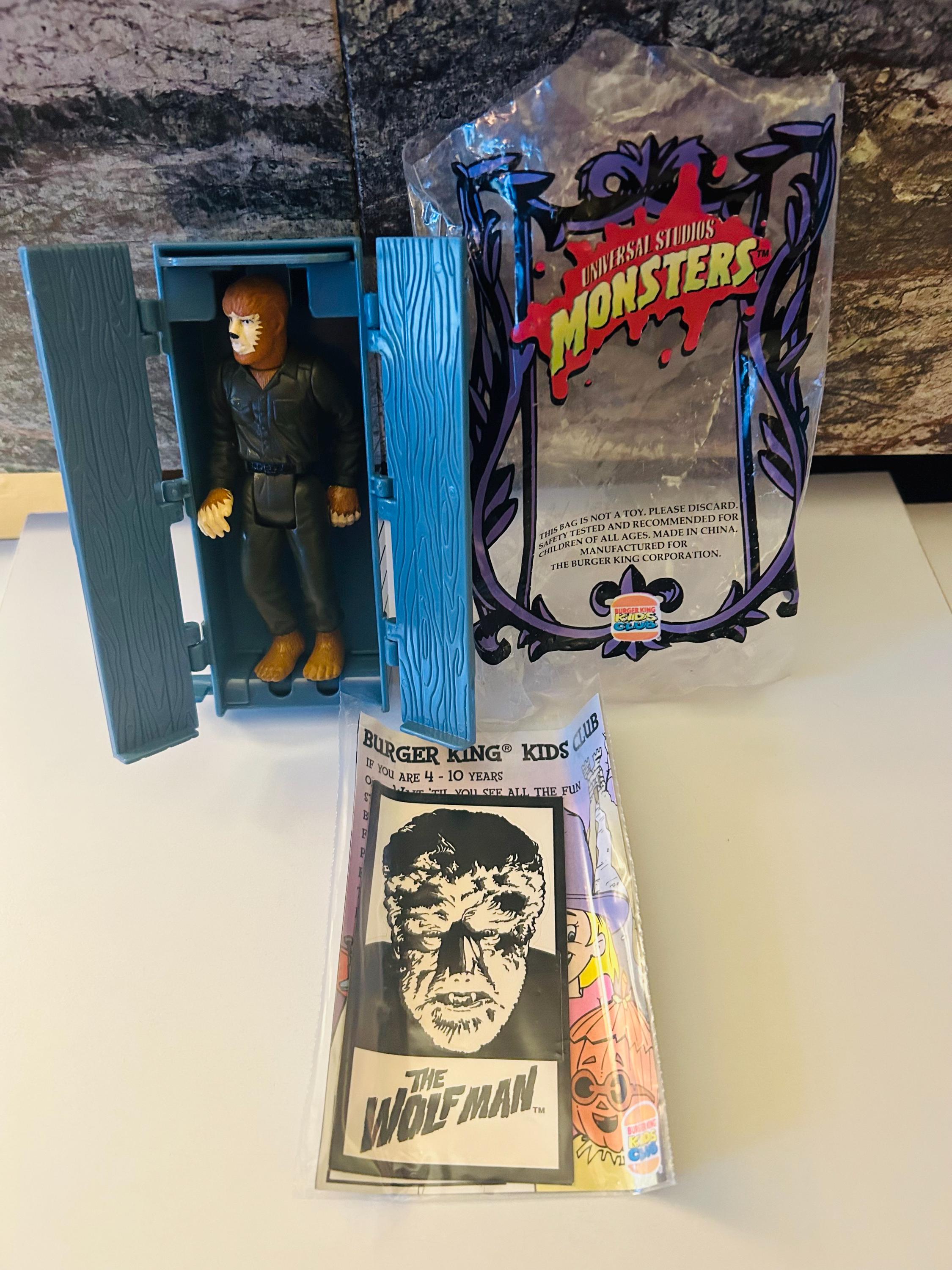 Wolfman Halloween 1997 Happy Burger King Toy - Etsy