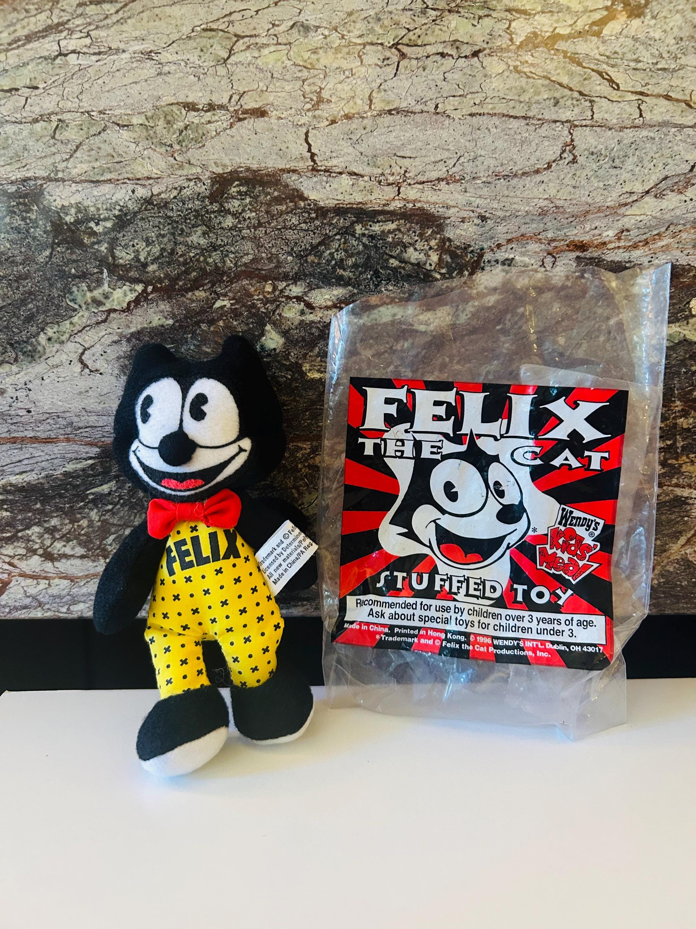 Felix the Cat 1996 Wendy's Stuffed Toy Figure - Etsy