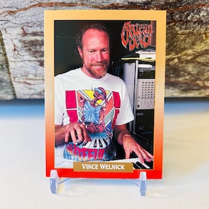 Grateful Dead 1991 Trading Card #6, Vince Welnick
