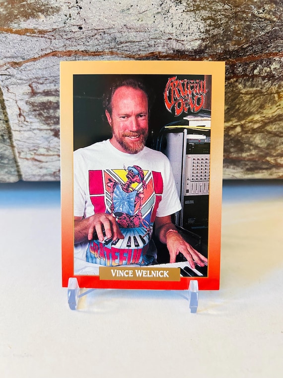 Grateful Dead 1991 Trading Card #6, Vince Welnick - Etsy