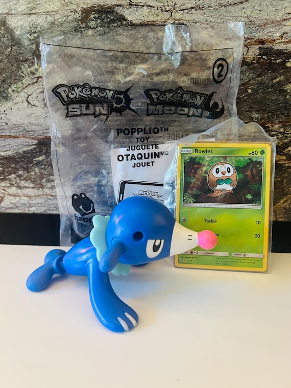Pokemon Popplio Toy With Card Happy Meal Toy - Etsy New Zealand Pokemon Popplio Toy With Card Happy Meal Toy - Etsy New Zealand