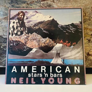 Neil Young 1977 American Stars n&#39; Bars LP, Vinyl LP Record