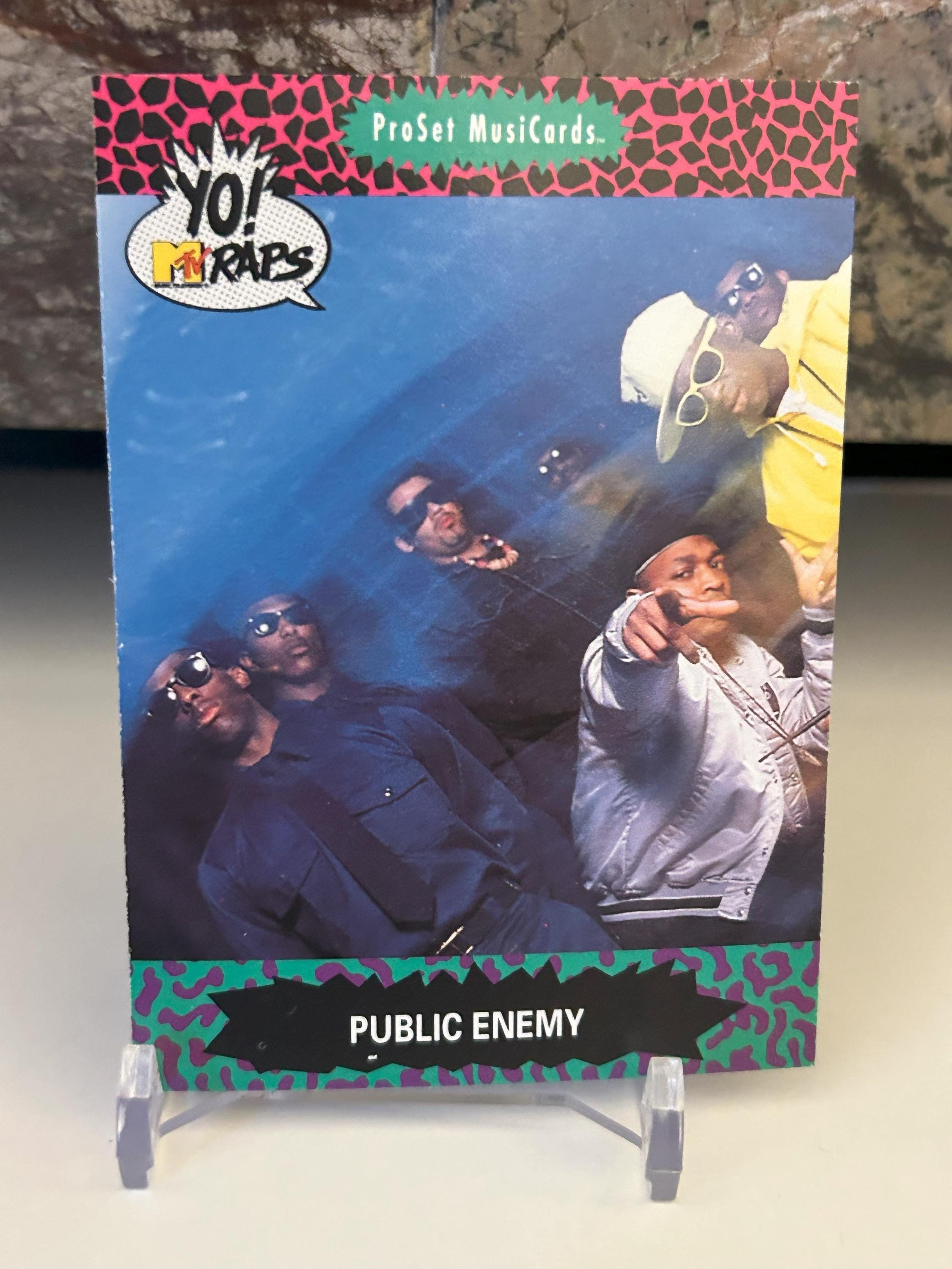 Public Enemy #65 1991 Trading Card - Etsy Israel