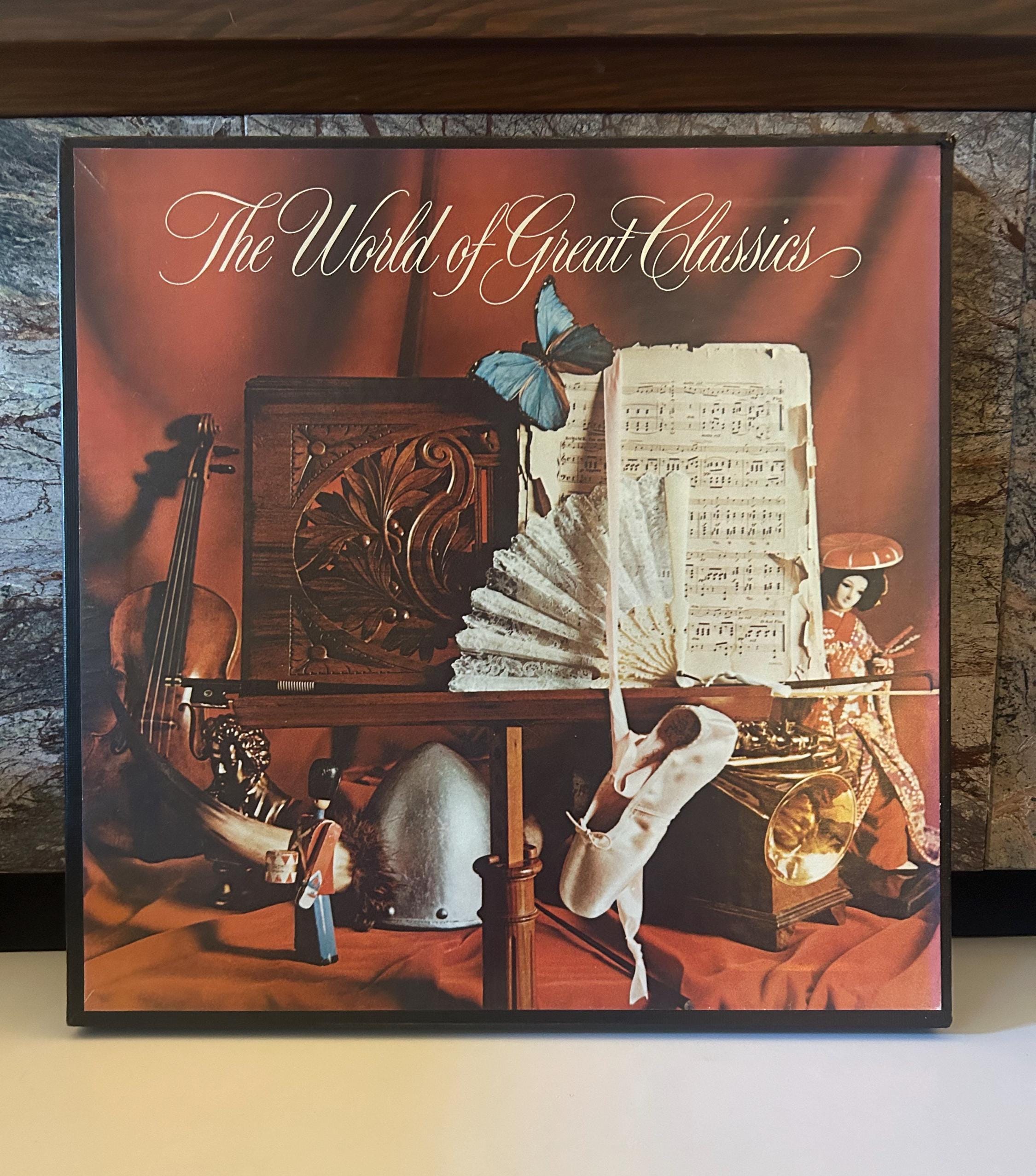 偉大なクラシックの世界 (10 LP) ボックス セット、さまざまな