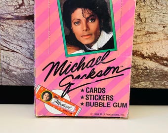 Michael Jackson Empty Storage Box 1984