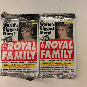 Royal Family (2 pakjes) ruilkaarten 1993