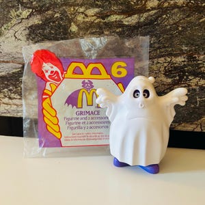 Grimace Halloween 1995 Ghost Toy