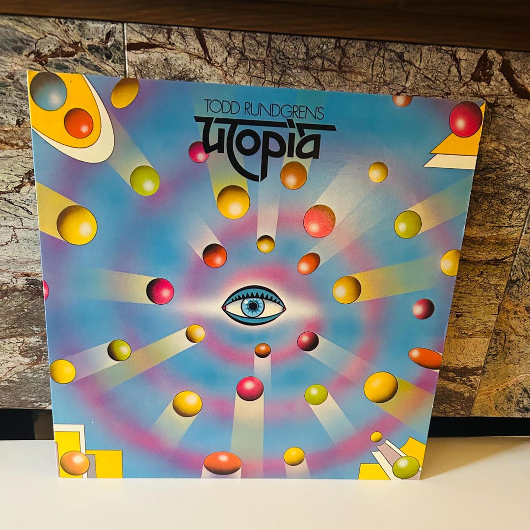 Todd Rundgren Utopia 1974 LP Vinyl Album - Etsy