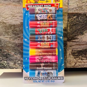 Candy Lip Balm (10 Lip Balms), Party Favors, Stocking Stuffers