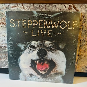 Steppenwolf 1970 Double LP Vinyl Live Album