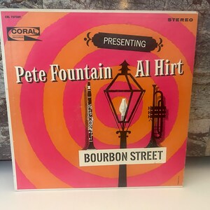 Pete Fountain LP Vinyl Vintage Bourbon Street