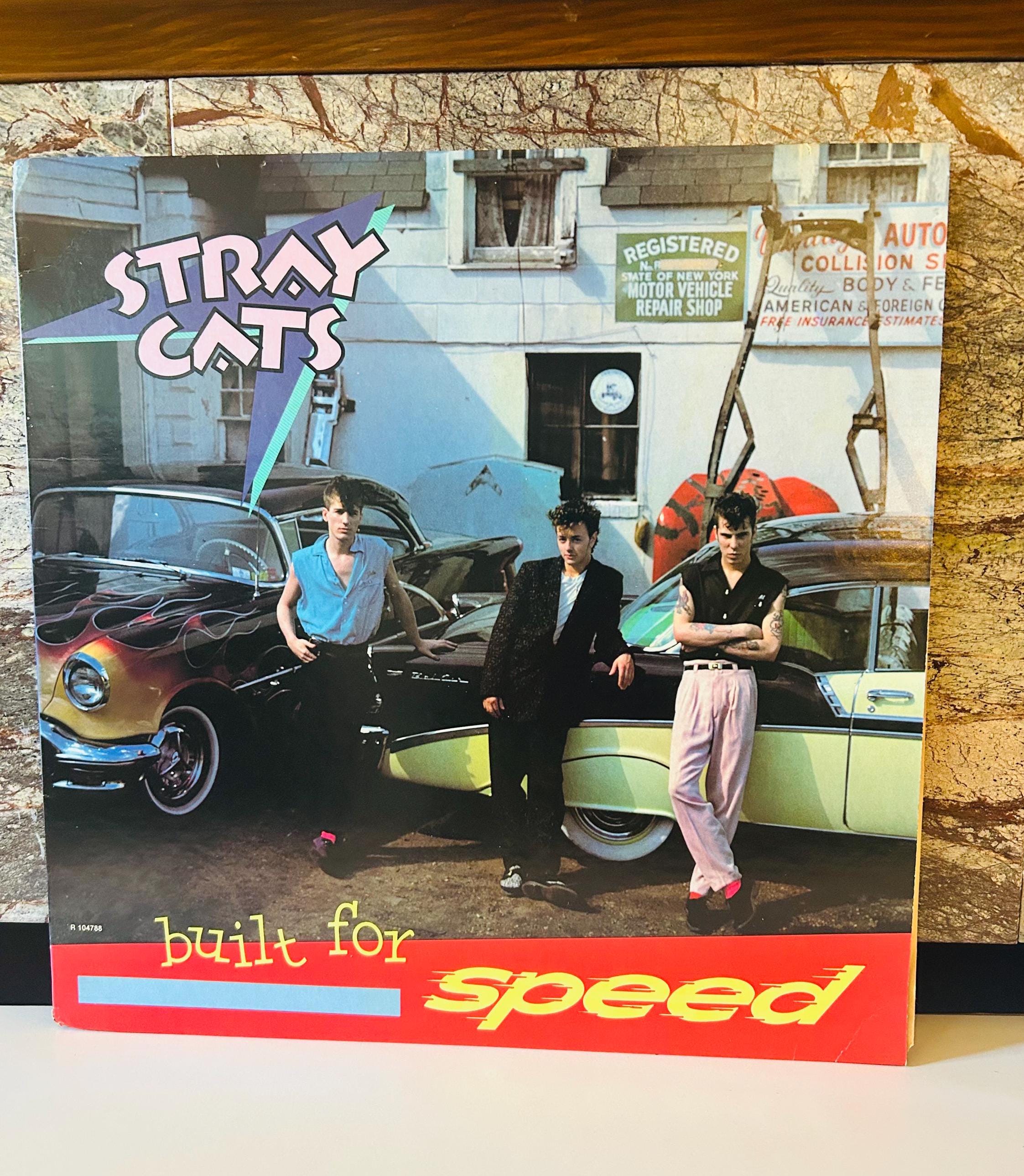 ストレイ・キャッツ 1982 LP ビニール ビルト・フォー・スピード