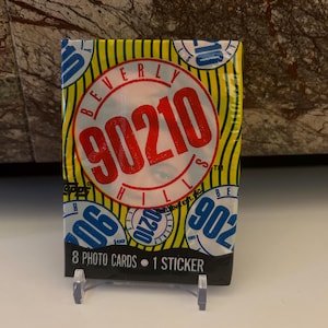 90210 Un paquete de cartas coleccionables de 1991