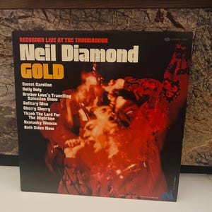 Neil Diamond 1970 Vinyl Gold LP Album