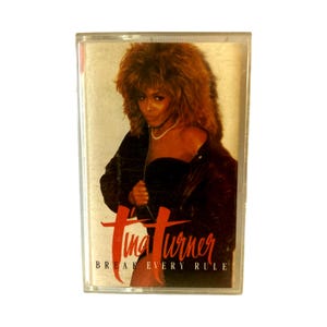 Tina Turner 1986 Cassette Break Every Rule