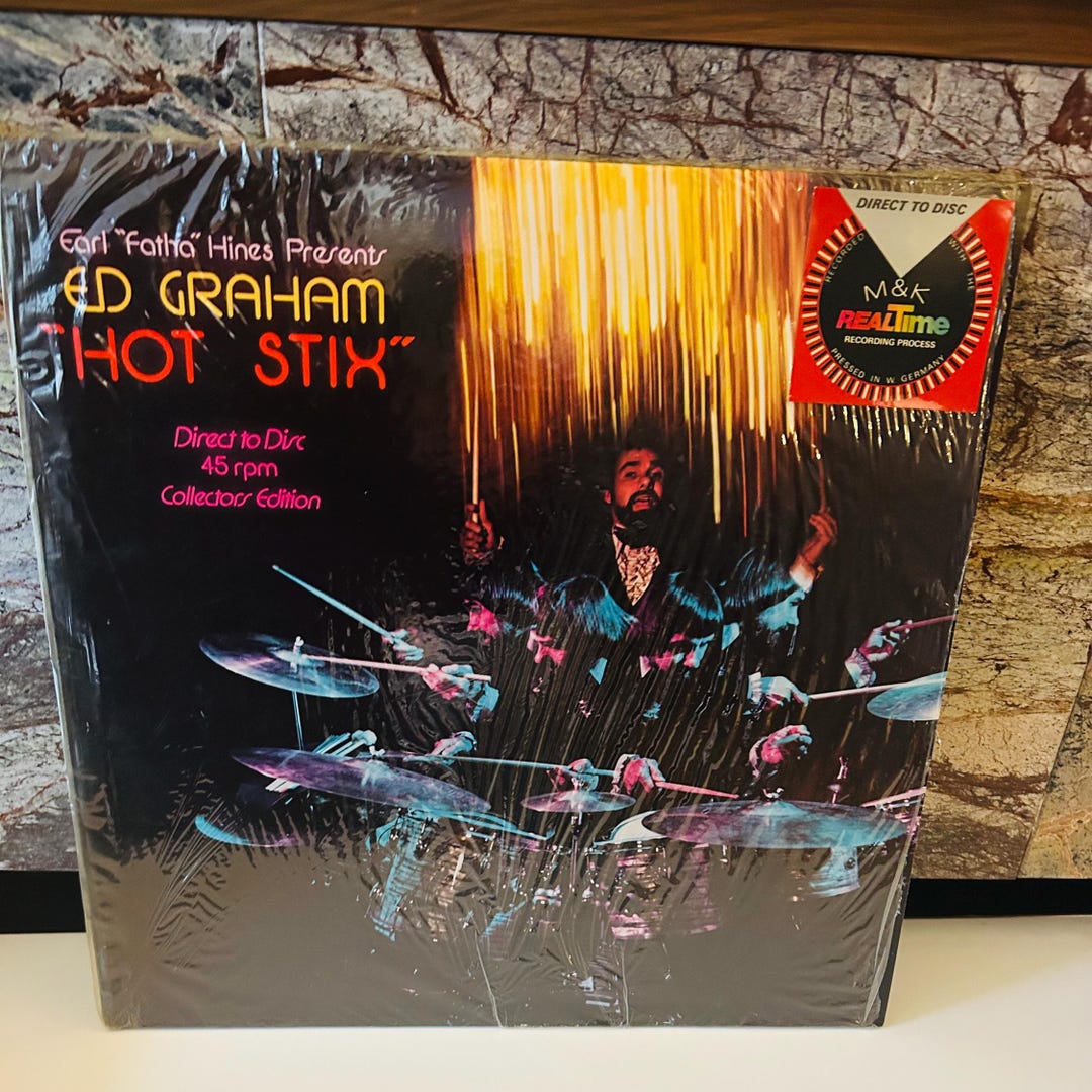 Ed Graham 1978 LP Hot Stix Vinyl LP Record - Etsy
