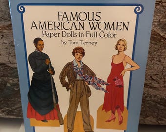 Vintage 1987 Tom Tierney American Family of the 1890s Paper Doll