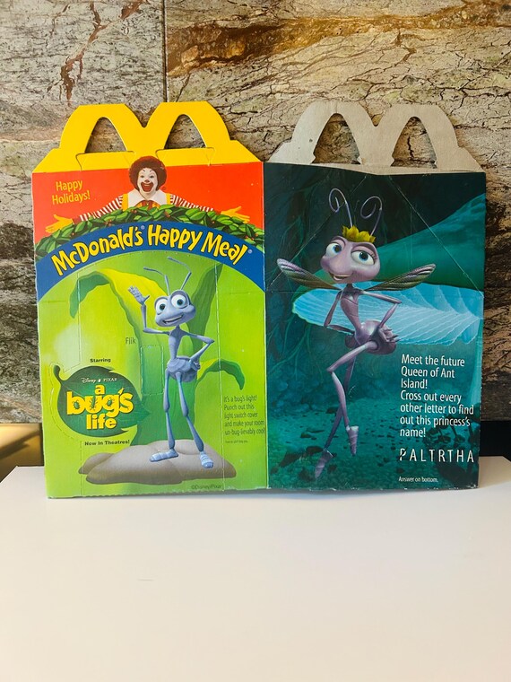 Disney Pixar A Bug's Life Mcdonald's Toys In 1998 I