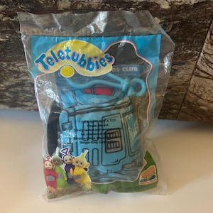Teletubbies 1999 Noo-Noo Clip On Beanbag Puppet