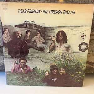The Firesign Theatre 1972 Double Vinyl Dear Friends Album