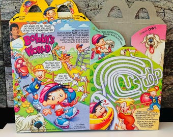 ヴィンテージ 90年代 ボビーの世界 ハッピーミールのおもちゃ 1993年