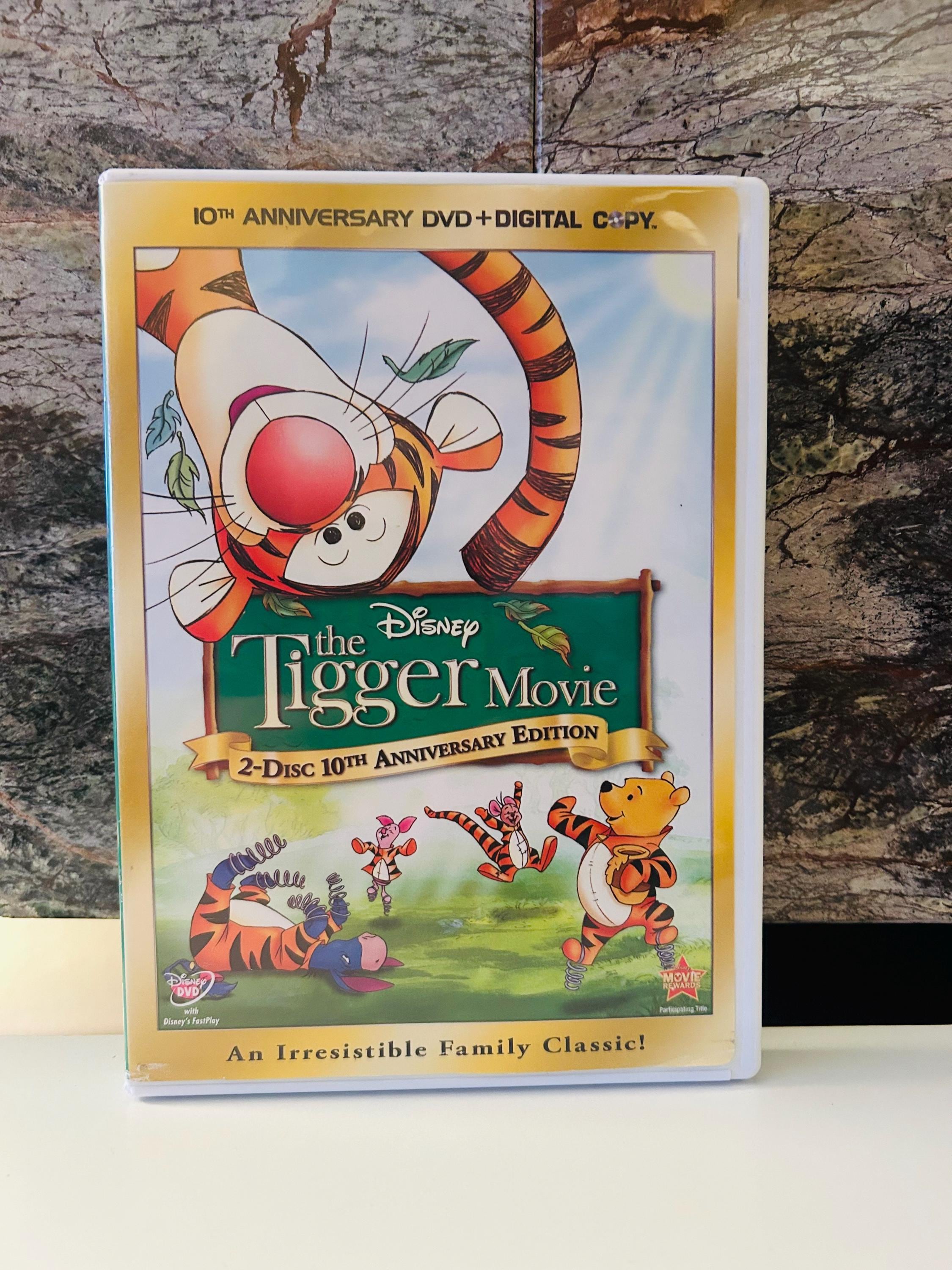 Tigger Movie 10th Anniversary Preowned DVD, Winnie the Pooh - Etsy