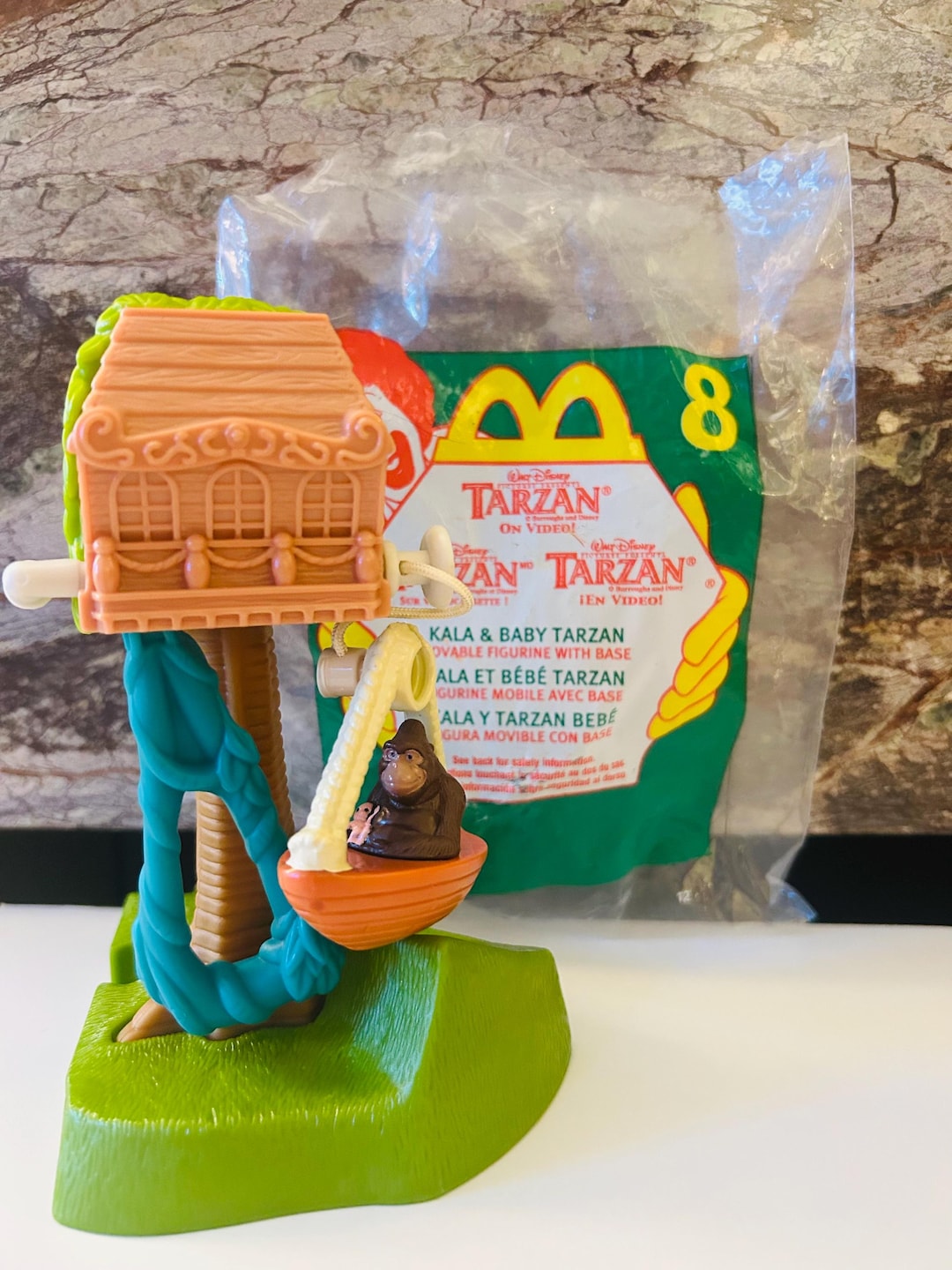 Kala & Baby Tarzan Figurine 2000 Tarzan Toy - Etsy