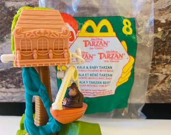Kala & Baby Tarzan Figur 2000 Tarzan Spielzeug