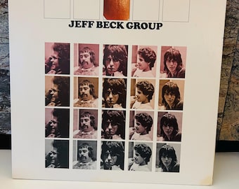 ジェフベックグループ　直筆サイン入りアナログレコード LP ジェフ・ベック・グループの直筆サイン入りレコードアルバム - LOA