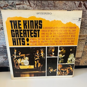 The Kinks 1966 LP Vinyl Greatest Hits Album