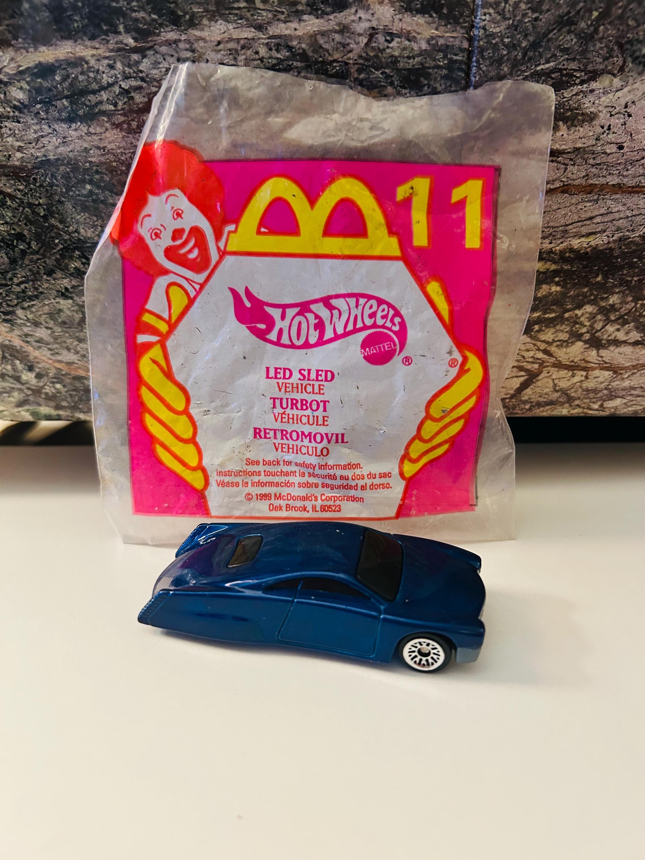Hot Wheels Led Sled Vehicle 1999 Happy Meal Toy - Etsy