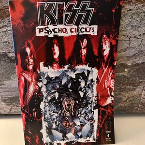 Kiss Rock n&#39; Roll Comic No. 4, 1997, First Printing, Psycho Circus