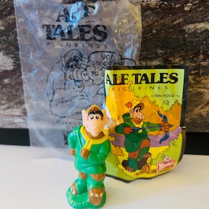 Alf Figure 1990 Wendy&#39;s Alf Tales Toy