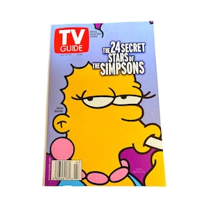 Selma Bouvier The Simpsons Collector&#39;s Cover TV Guide (2000)