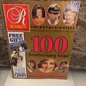 Royalty 1990 Princess Diana Magazine 100th Anniversary Issue